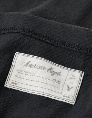 AE Laidback Luxe Heavyweight Oversized Logo Graphic T-Shirt